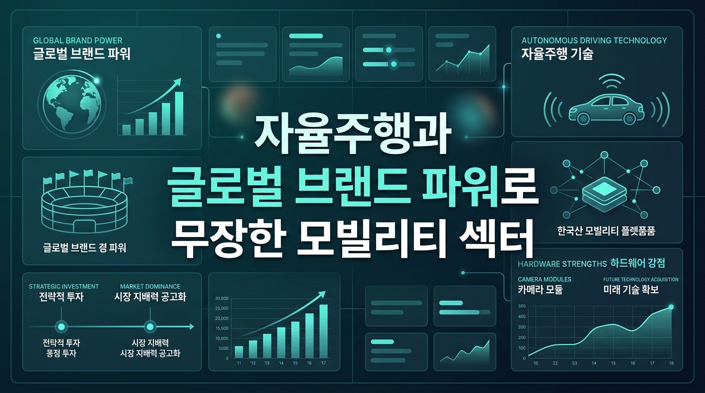 자율주행과 글로벌 브랜드 파워로 무장한 모빌리티 섹터