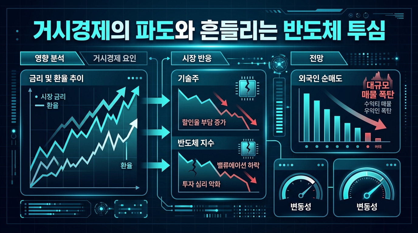 거시경제의 파도와 흔들리는 반도체 투심