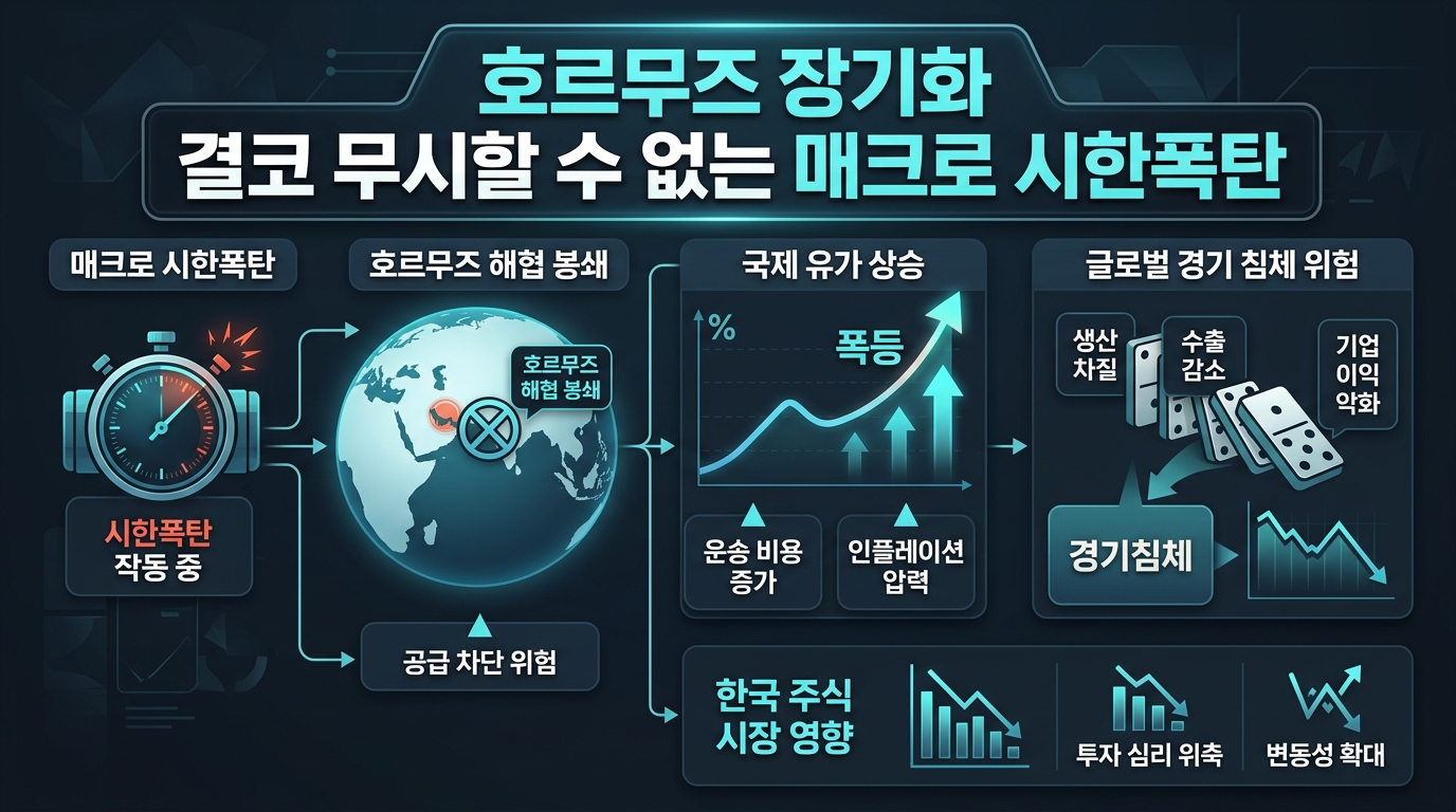 호르무즈 장기화, 결코 무시할 수 없는 매크로 시한폭탄