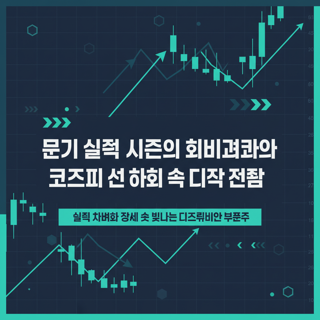 1분기 실적 시즌의 희비교차와 코스피 7600선 하회 속 투자 전략