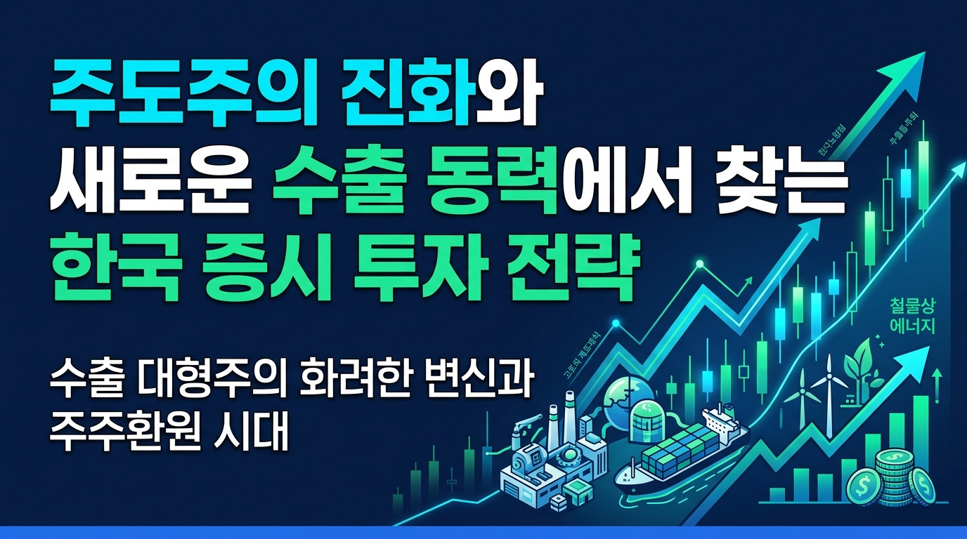 주도주의 진화와 새로운 수출 동력에서 찾는 한국 증시 투자 전략