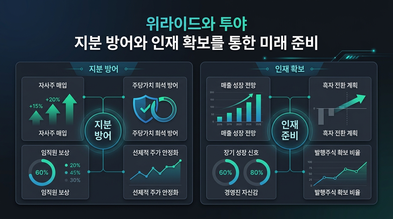 위라이드와 투야, 지분 방어와 인재 확보를 통한 미래 준비