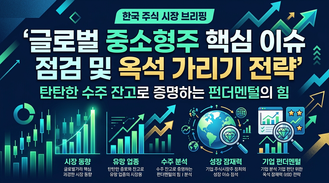 글로벌 중소형주 핵심 이슈 점검 및 옥석 가리기 전략