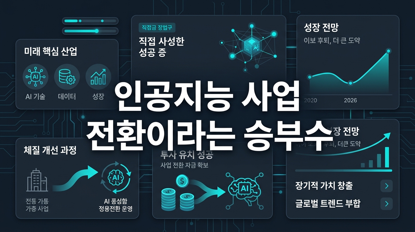 인공지능 사업 전환이라는 승부수