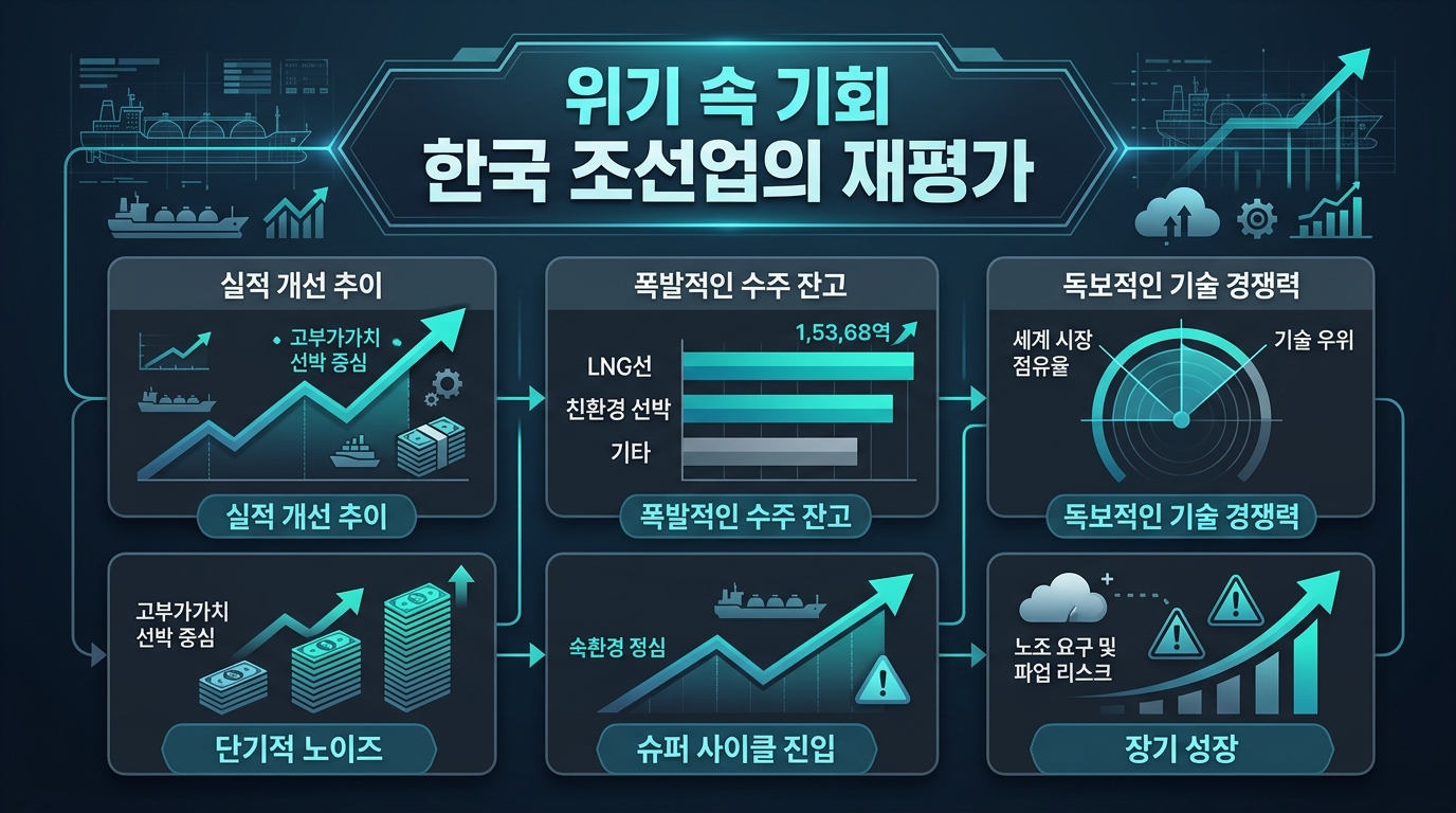 위기 속 기회, 한국 조선업의 재평가
