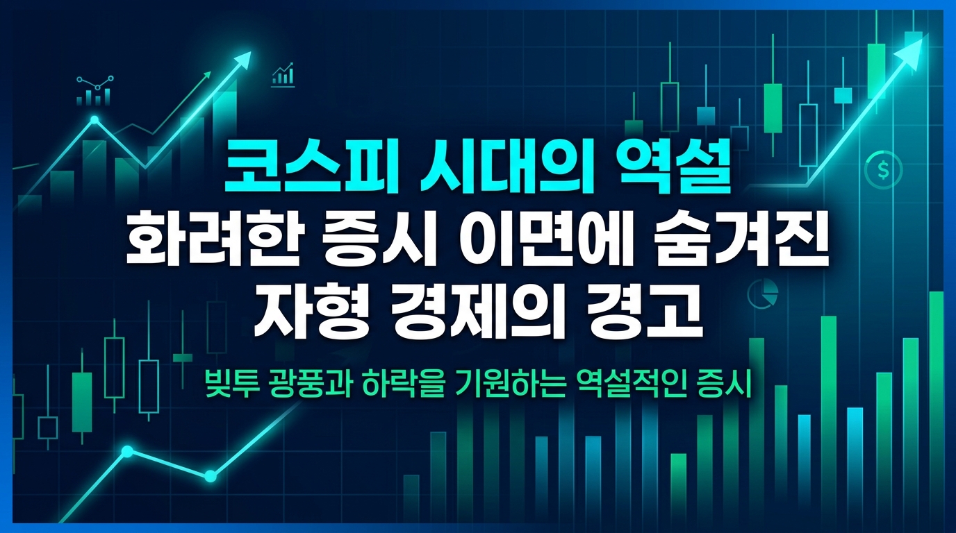 코스피 8000 시대의 역설, 화려한 증시 이면에 숨겨진 K자형 경제의 경고