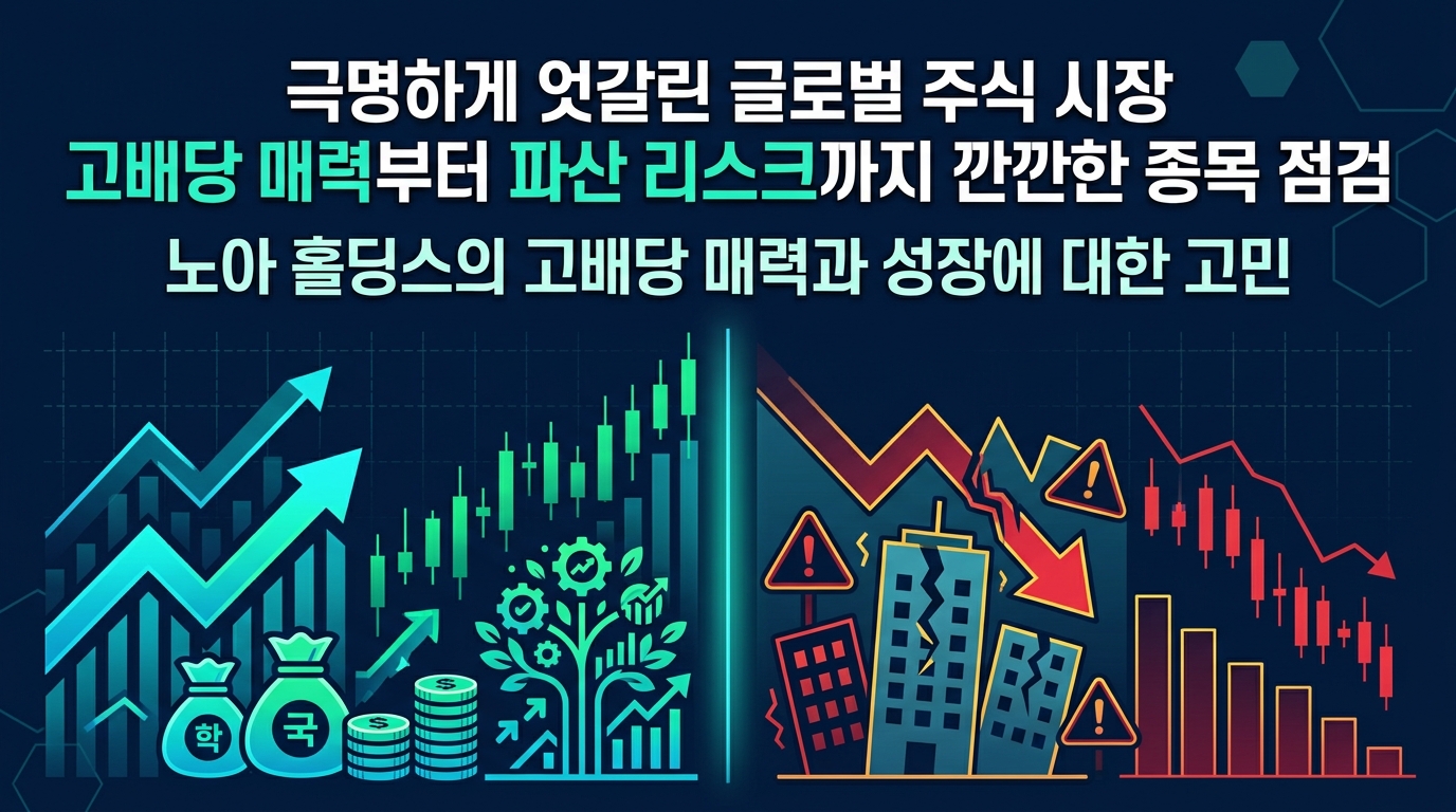 극명하게 엇갈린 글로벌 주식 시장, 고배당 매력부터 파산 리스크까지 깐깐한 종목 점검