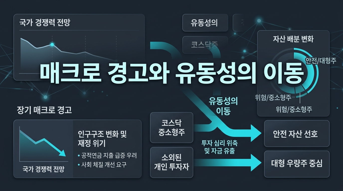 매크로 경고와 유동성의 이동