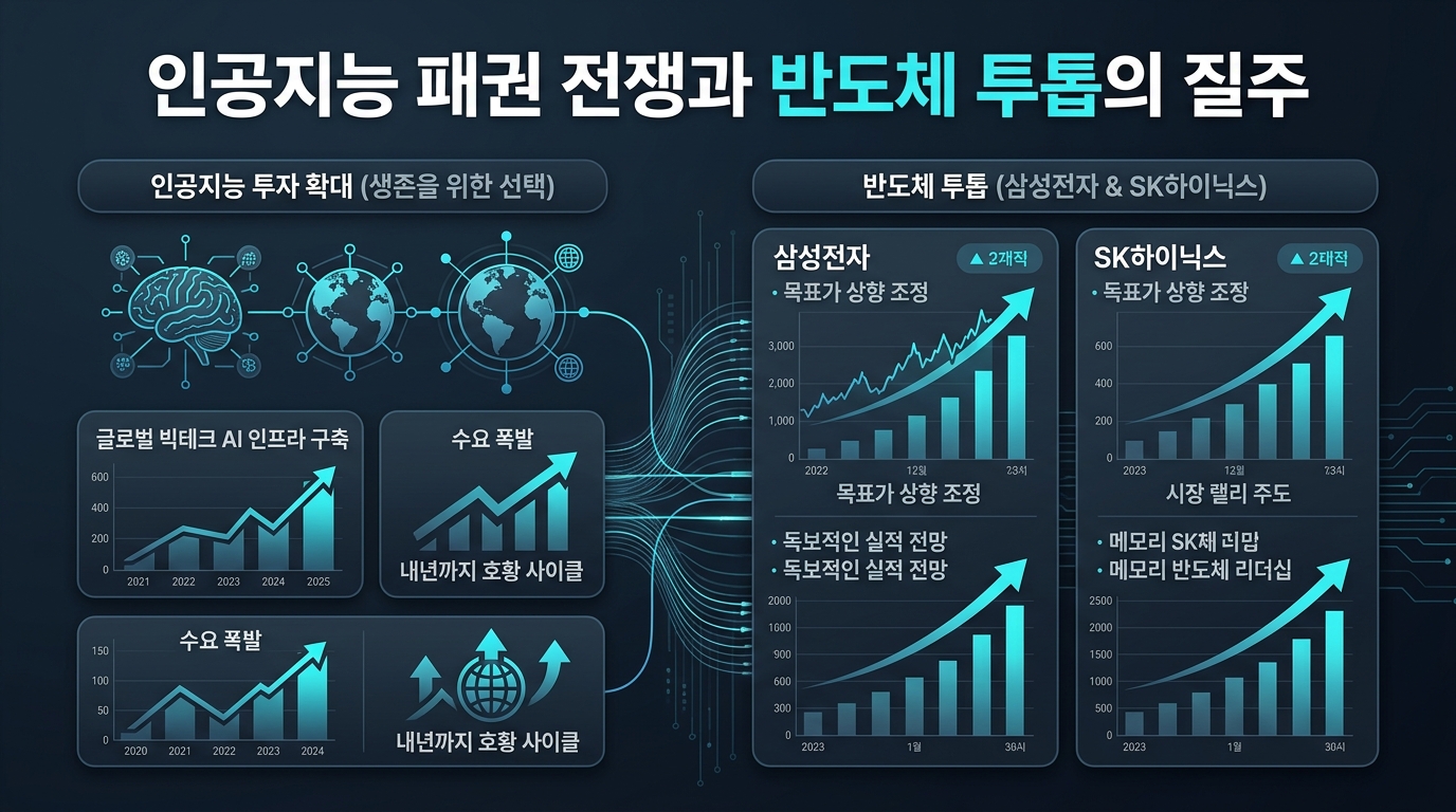 인공지능 패권 전쟁과 반도체 투톱의 질주