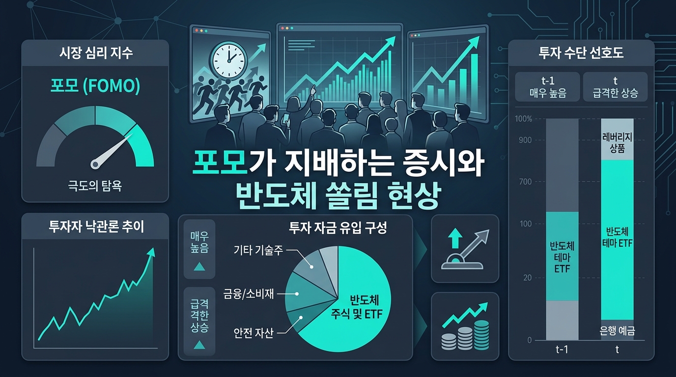 포모가 지배하는 증시와 반도체 쏠림 현상