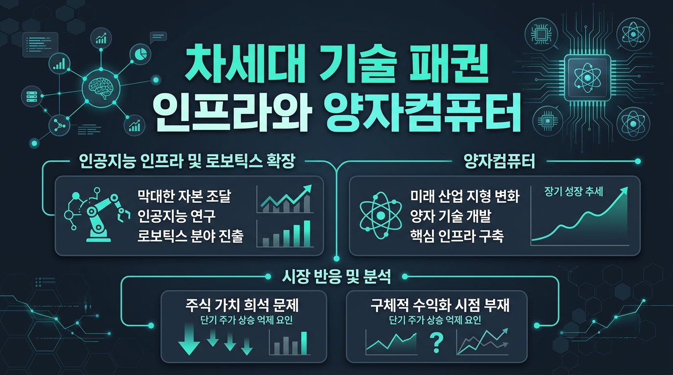 차세대 기술 패권, AI 인프라와 양자컴퓨터