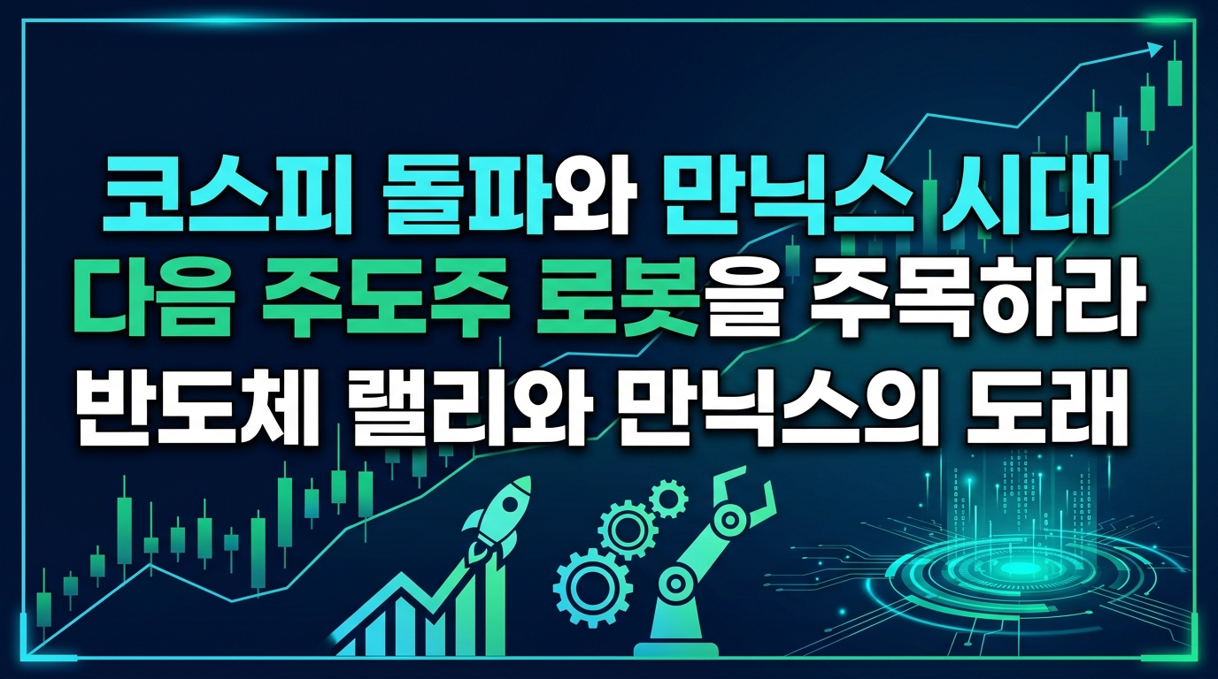 코스피 7800 돌파와 200만닉스 시대, 다음 주도주 로봇을 주목하라