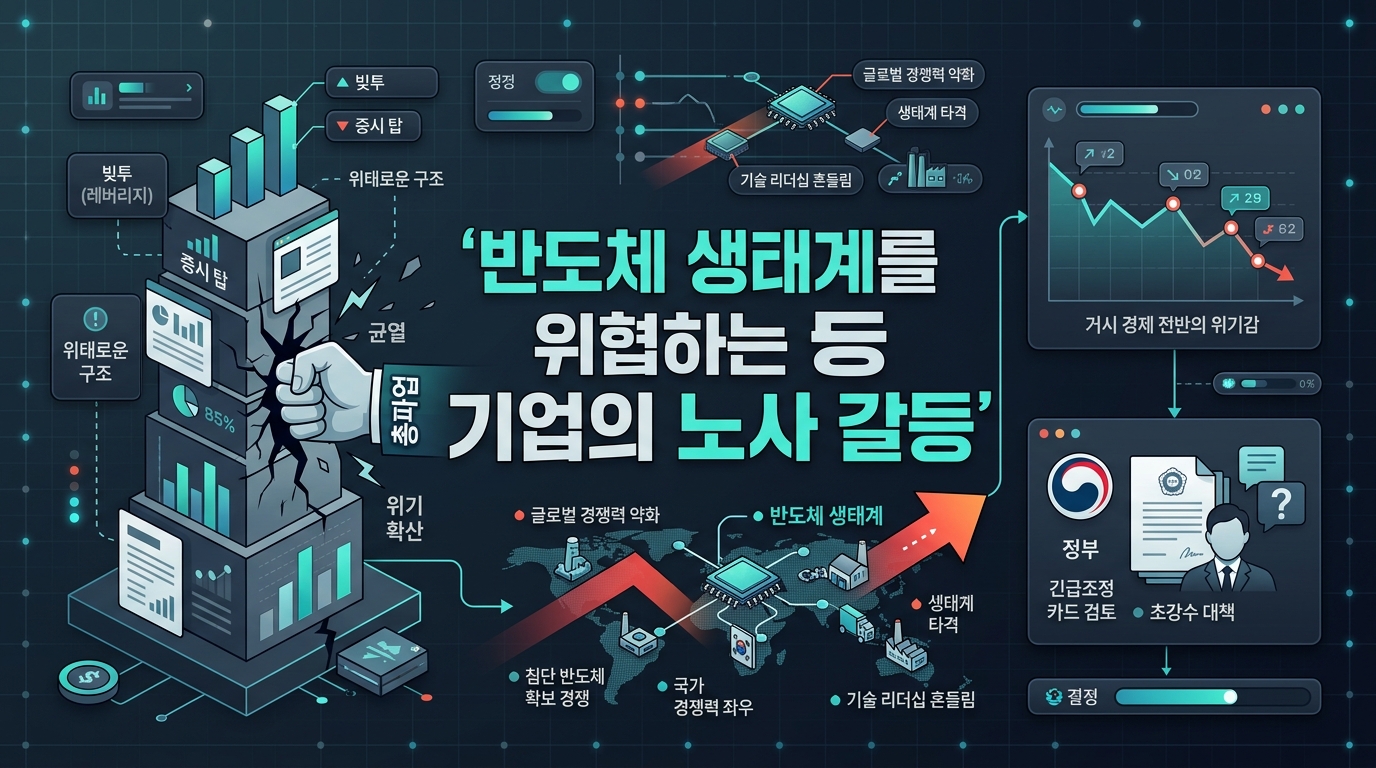 반도체 생태계를 위협하는 1등 기업의 노사 갈등