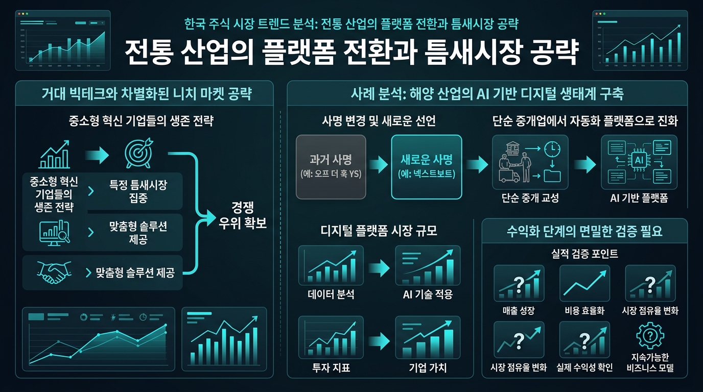 전통 산업의 AI 플랫폼 전환과 틈새시장 공략