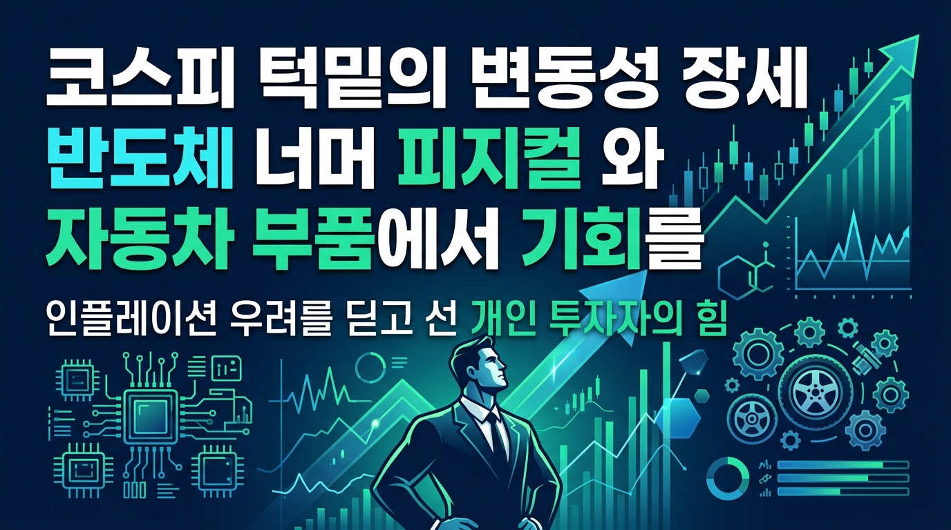 코스피 8000 턱밑의 변동성 장세, 반도체 너머 피지컬 AI와 자동차 부품에서 기회를 찾다