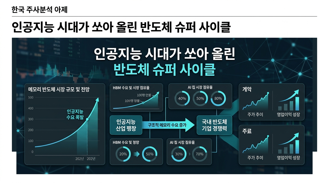 인공지능 시대가 쏘아 올린 반도체 슈퍼 사이클
