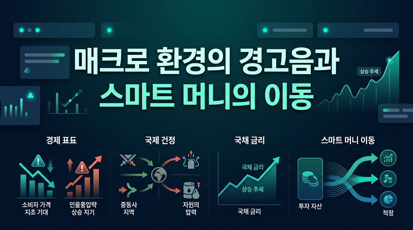 매크로 환경의 경고음과 스마트 머니의 이동
