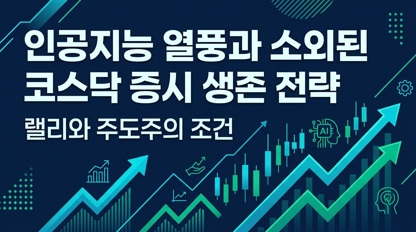 인공지능 열풍과 소외된 코스닥, 2026년 증시 생존 전략