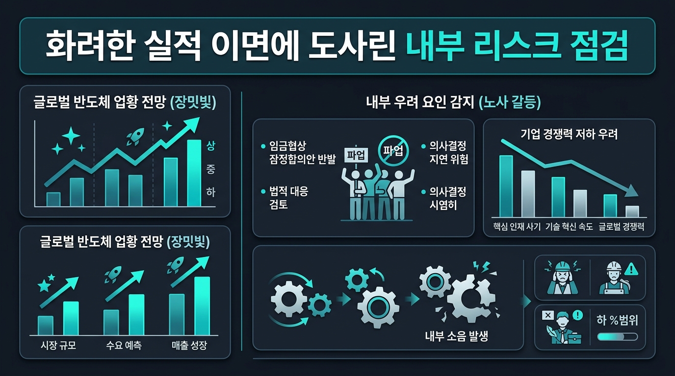 화려한 실적 이면에 도사린 내부 리스크 점검