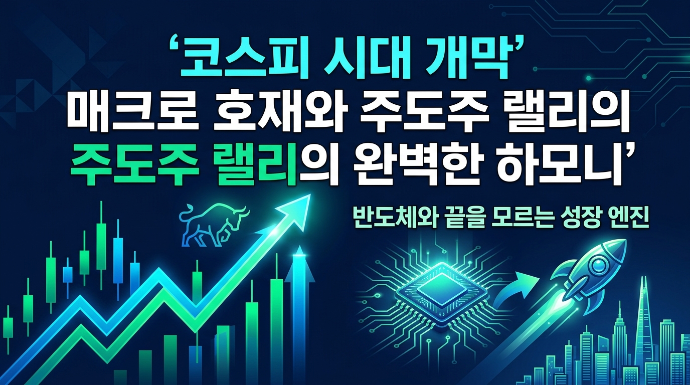코스피 8000 시대 개막, 매크로 호재와 주도주 랠리의 완벽한 하모니