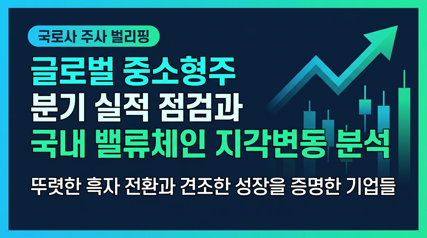 글로벌 중소형주 1분기 실적 점검과 국내 AI 밸류체인 지각변동 분석