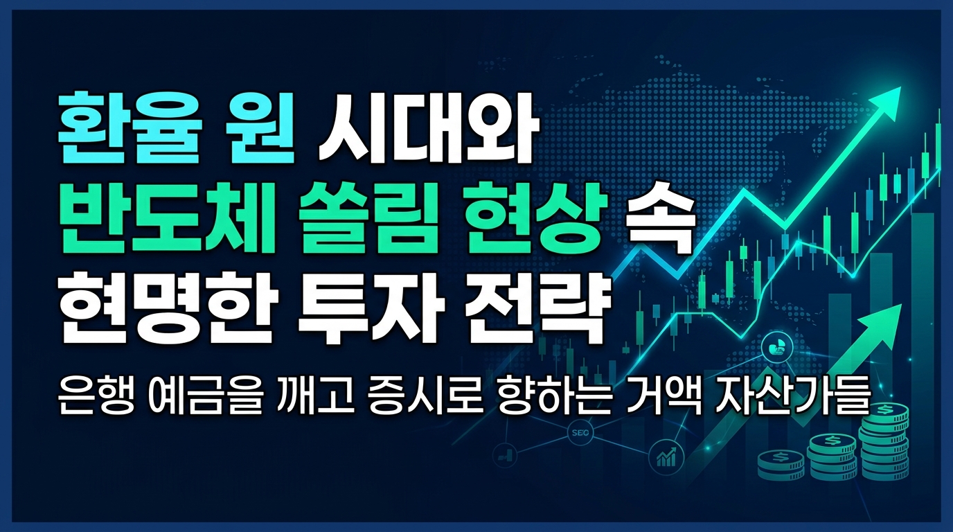 환율 1520원 시대와 반도체 쏠림 현상 속 현명한 투자 전략