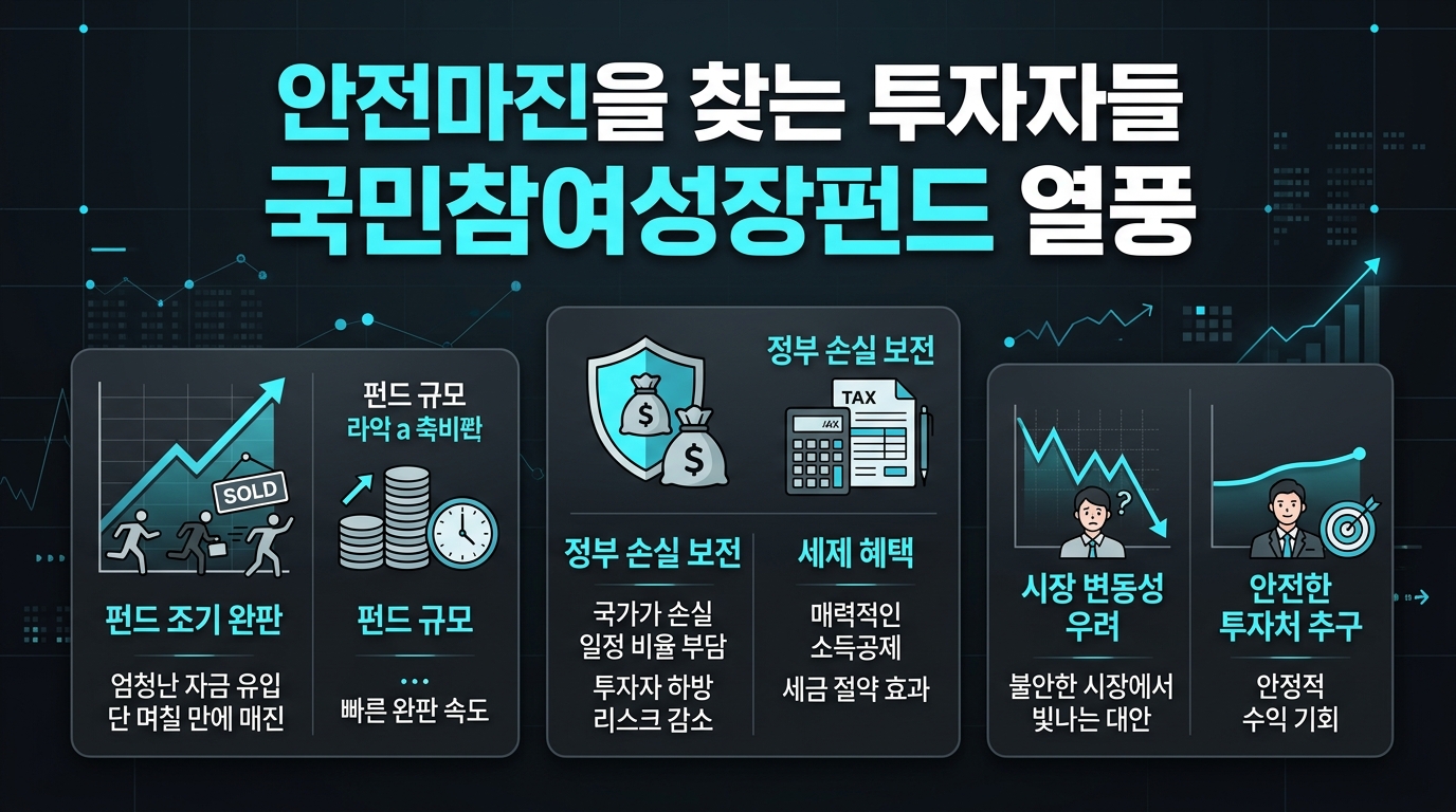 안전마진을 찾는 투자자들, 국민참여성장펀드 열풍