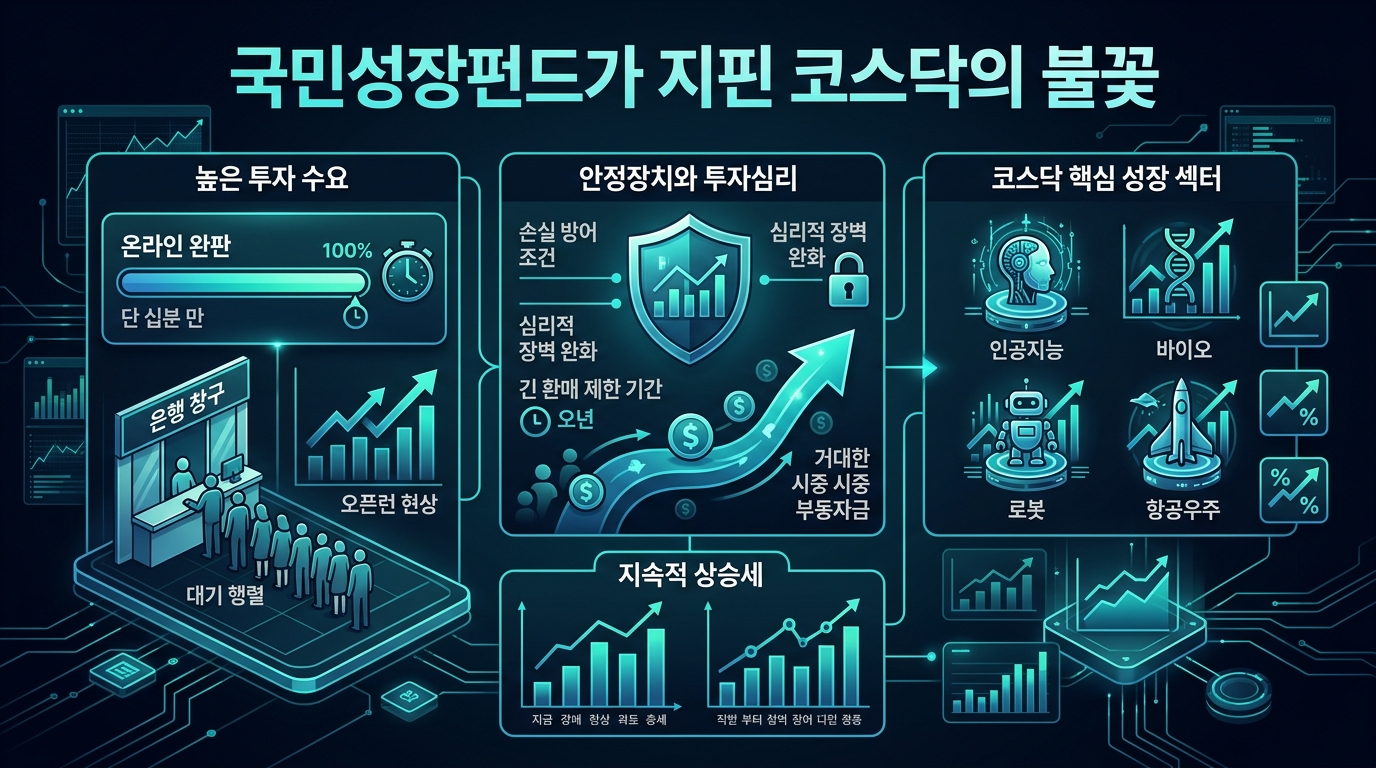 국민성장펀드가 지핀 코스닥의 불꽃