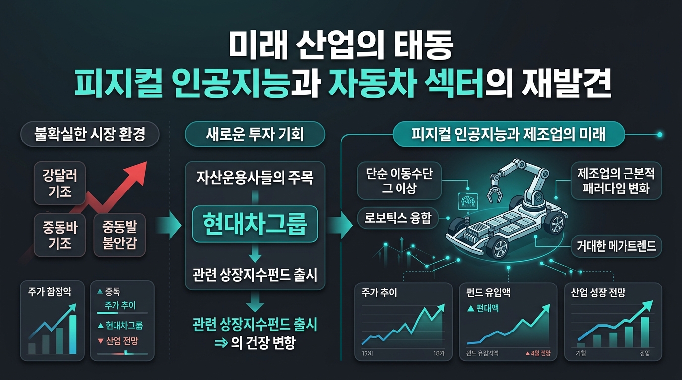 미래 산업의 태동, 피지컬 인공지능과 자동차 섹터의 재발견