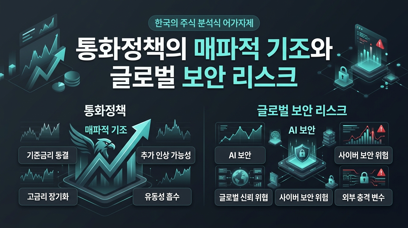 통화정책의 매파적 기조와 글로벌 AI 보안 리스크