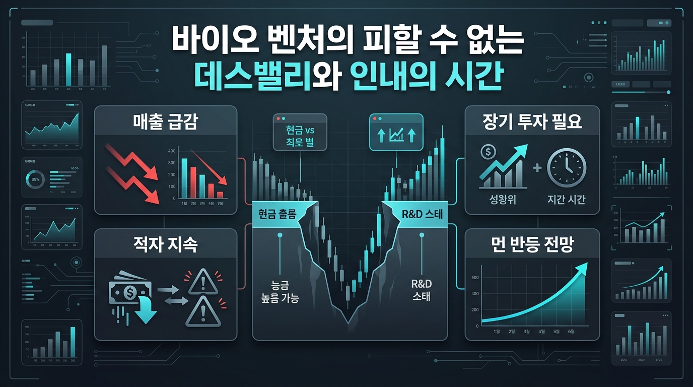바이오 벤처의 피할 수 없는 데스밸리와 인내의 시간