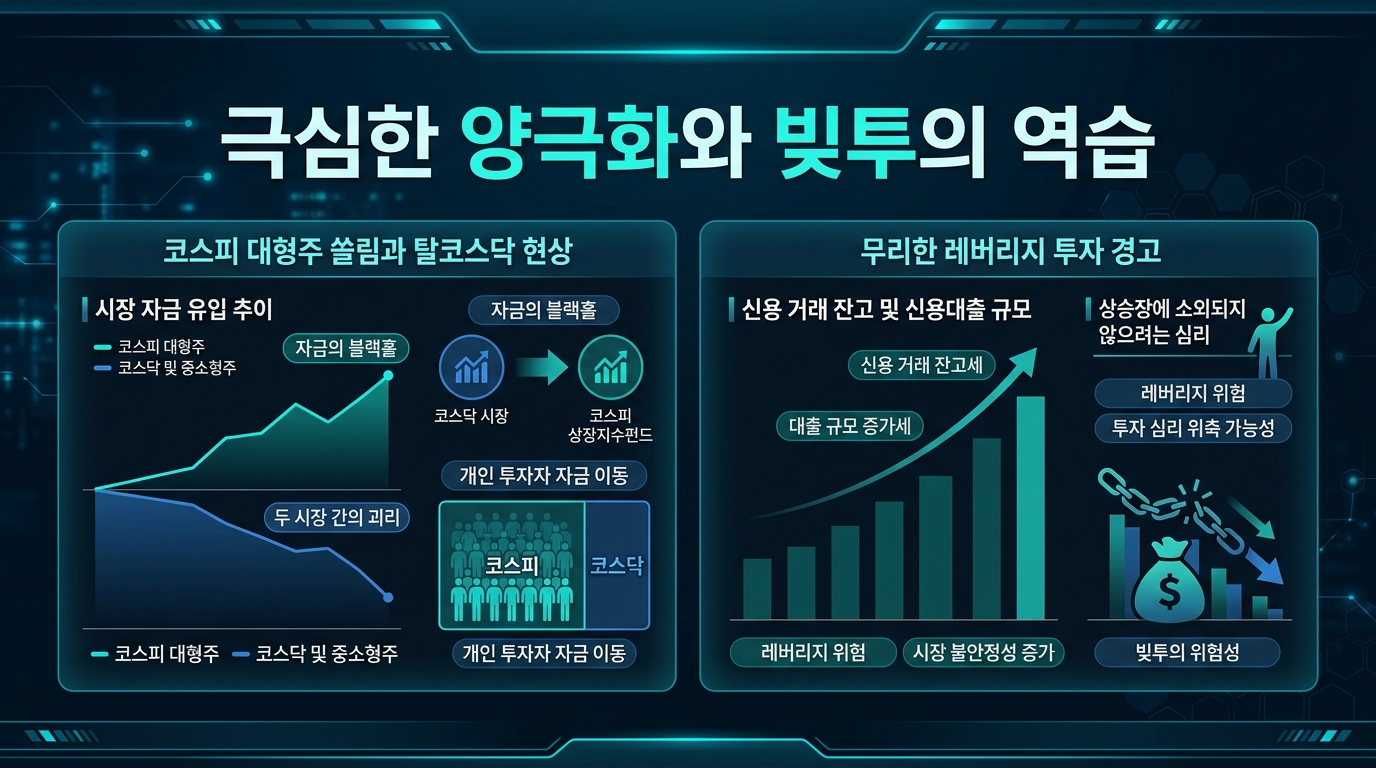 극심한 양극화와 빚투의 역습