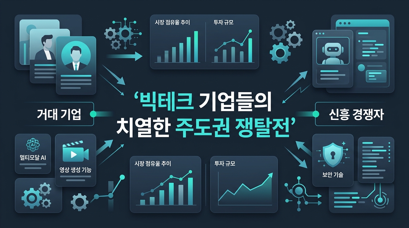 빅테크 기업들의 치열한 AI 주도권 쟁탈전