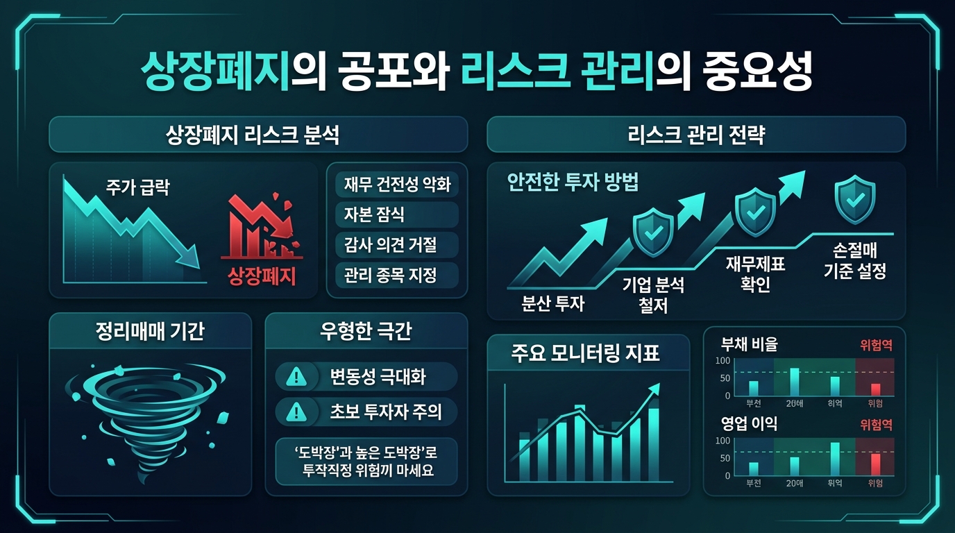 상장폐지의 공포와 리스크 관리의 중요성