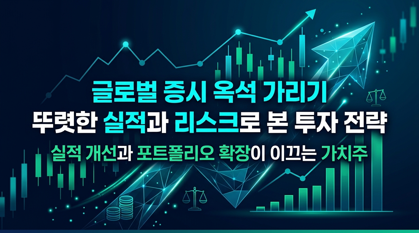 글로벌 증시 옥석 가리기 뚜렷한 실적과 리스크로 본 투자 전략