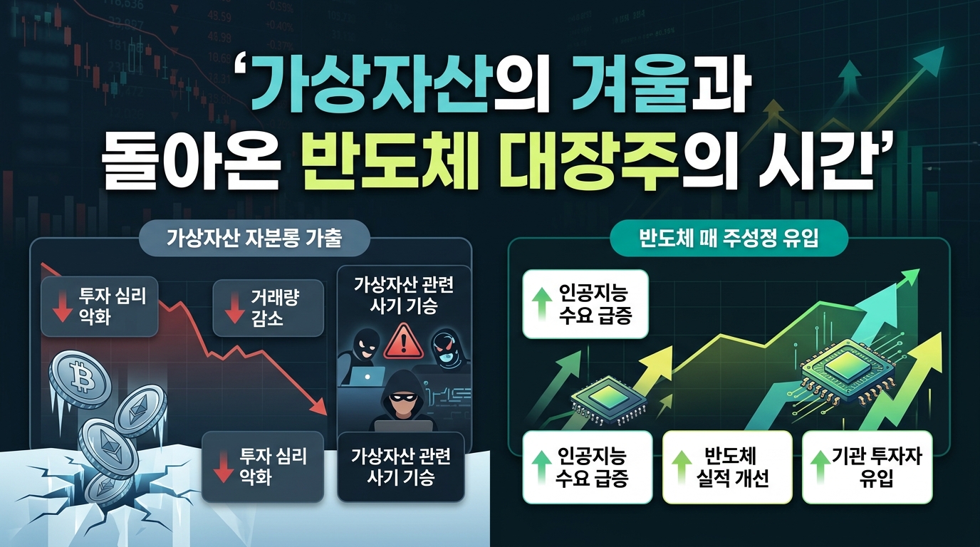 가상자산의 겨울과 돌아온 반도체 대장주의 시간