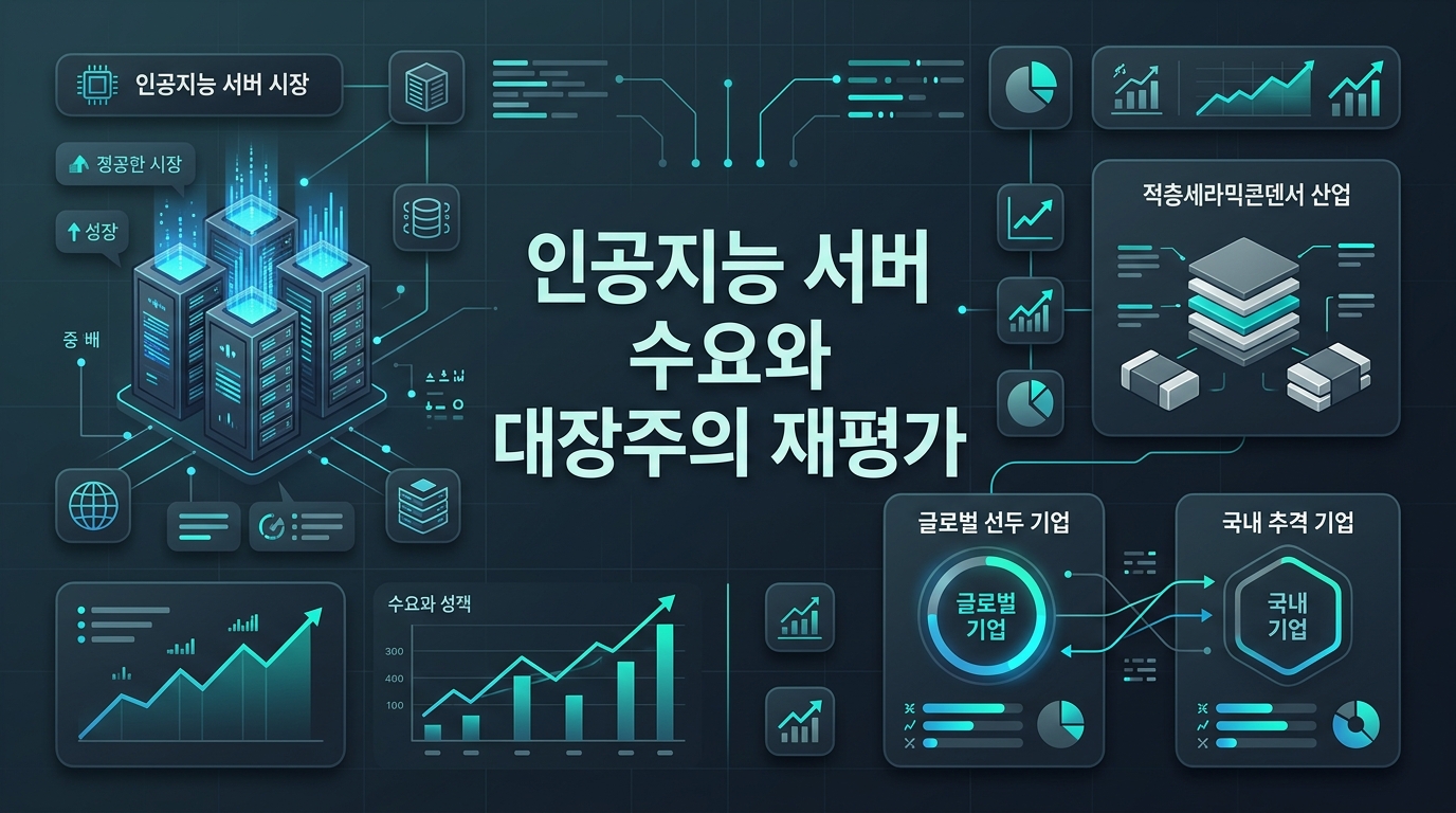 인공지능 서버 수요와 MLCC 대장주의 재평가