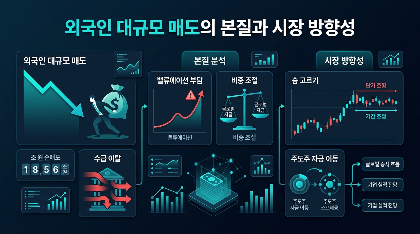 외국인 대규모 매도의 본질과 시장 방향성