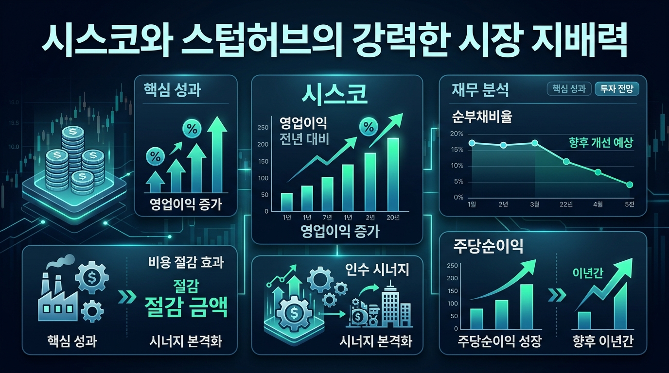 시스코와 스텁허브의 강력한 시장 지배력