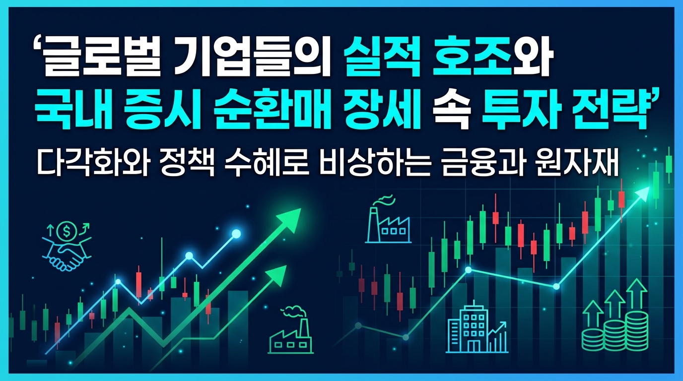 글로벌 기업들의 실적 호조와 국내 증시 순환매 장세 속 투자 전략