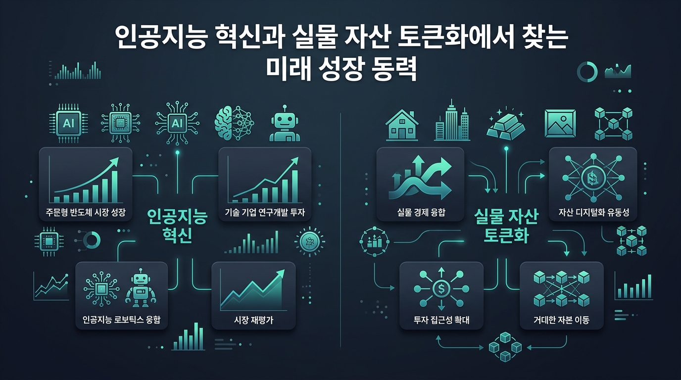 인공지능 혁신과 실물 자산 토큰화에서 찾는 미래 성장 동력