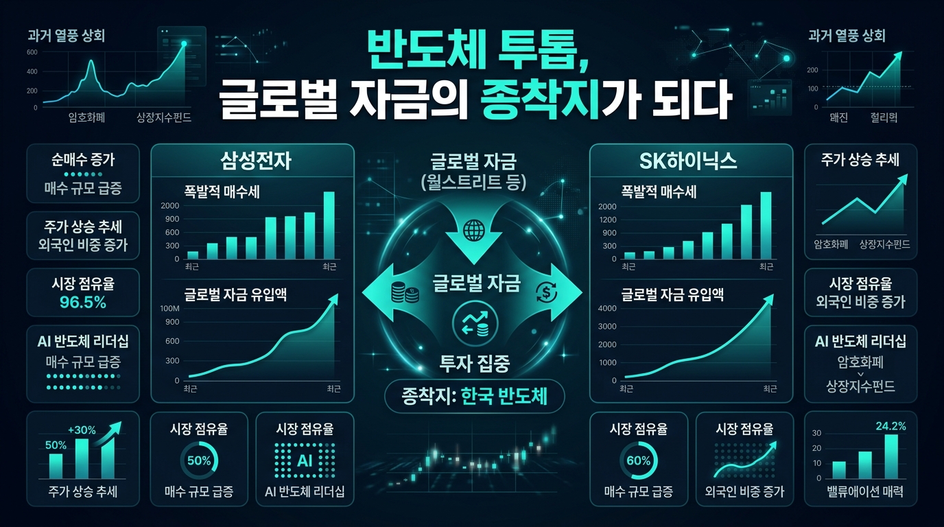 AI 반도체 투톱, 글로벌 자금의 종착지가 되다