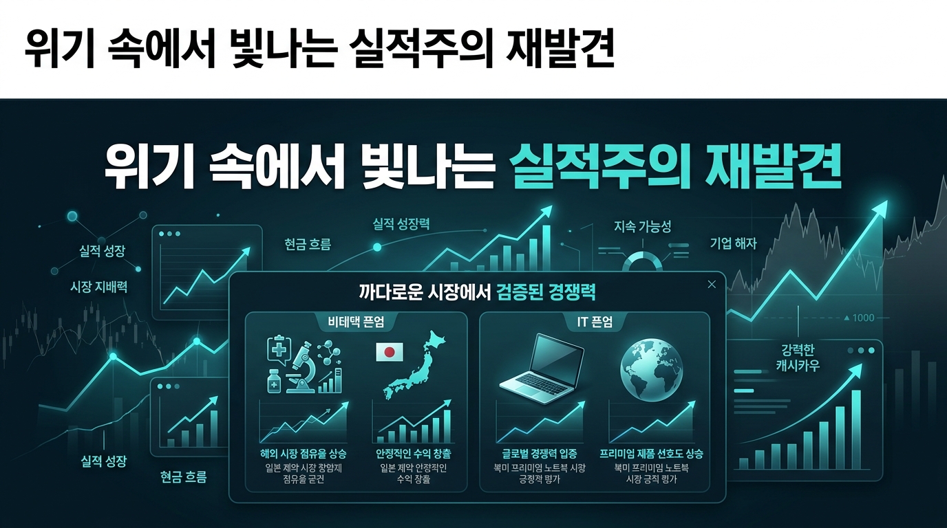 위기 속에서 빛나는 실적주의 재발견