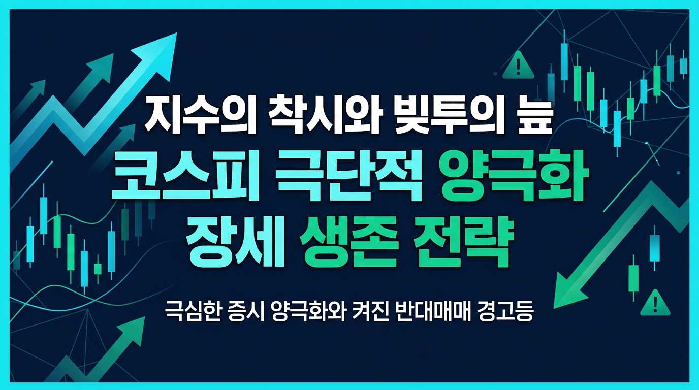 지수의 착시와 빚투의 늪, 코스피 극단적 양극화 장세 생존 전략