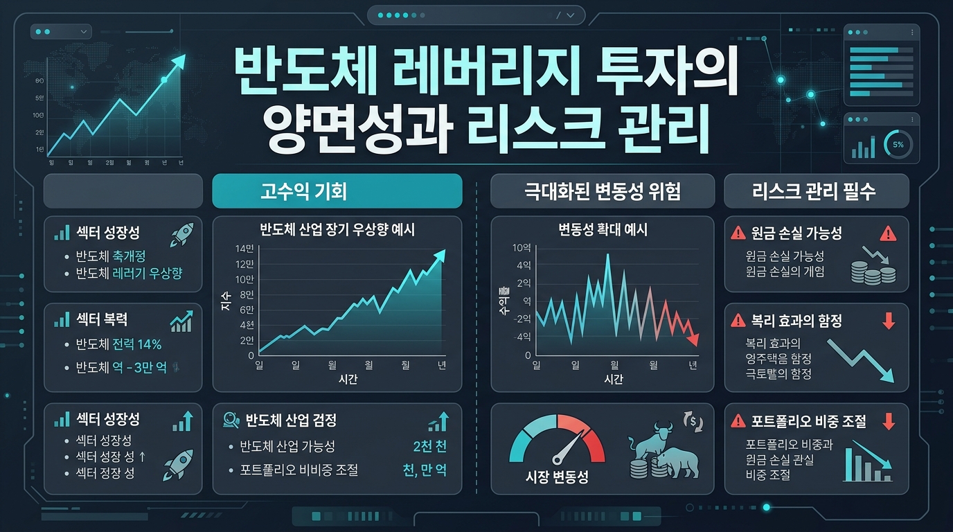 반도체 레버리지 투자의 양면성과 리스크 관리