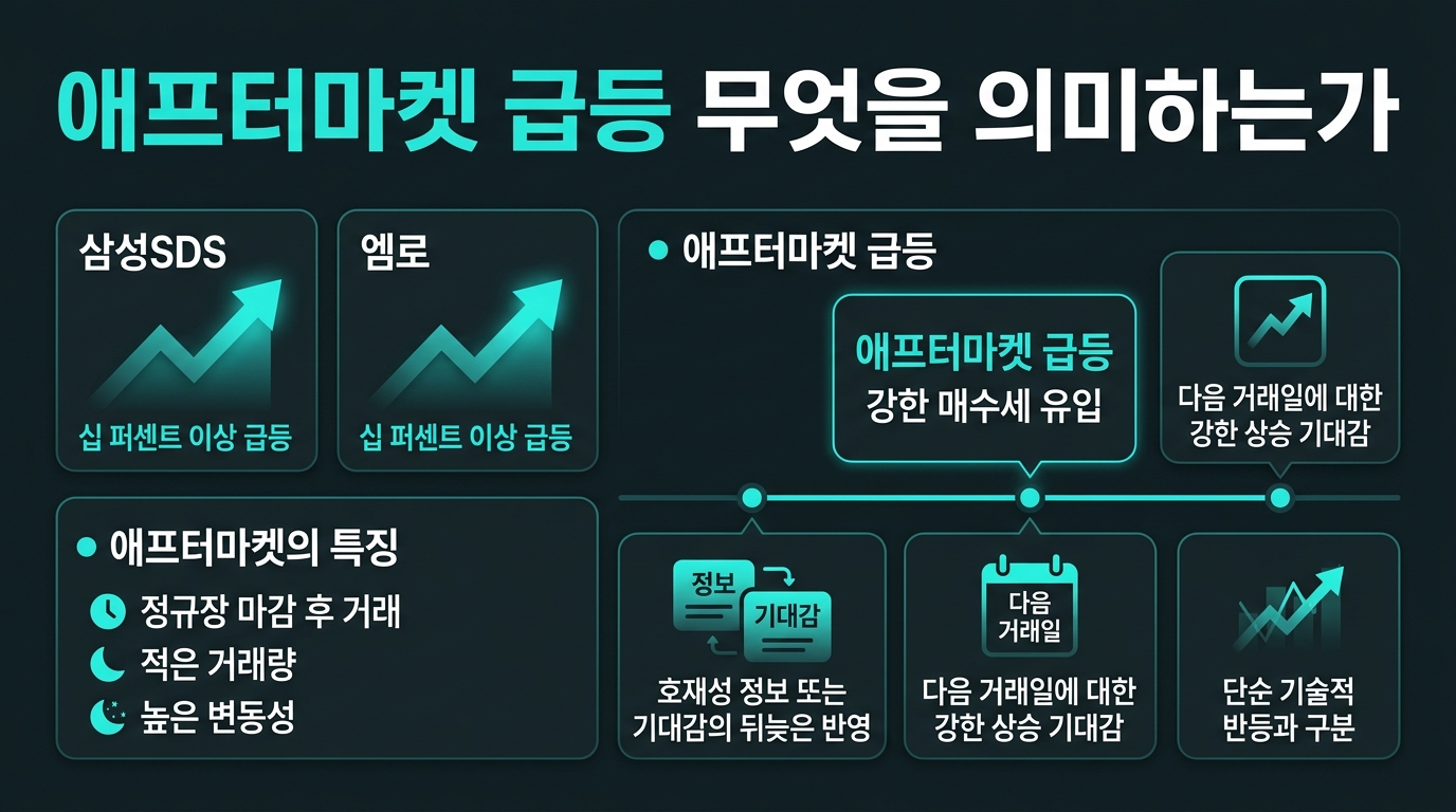 애프터마켓 급등, 무엇을 의미하는가?