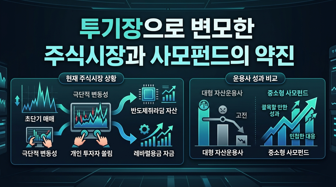 투기장으로 변모한 주식시장과 사모펀드의 약진