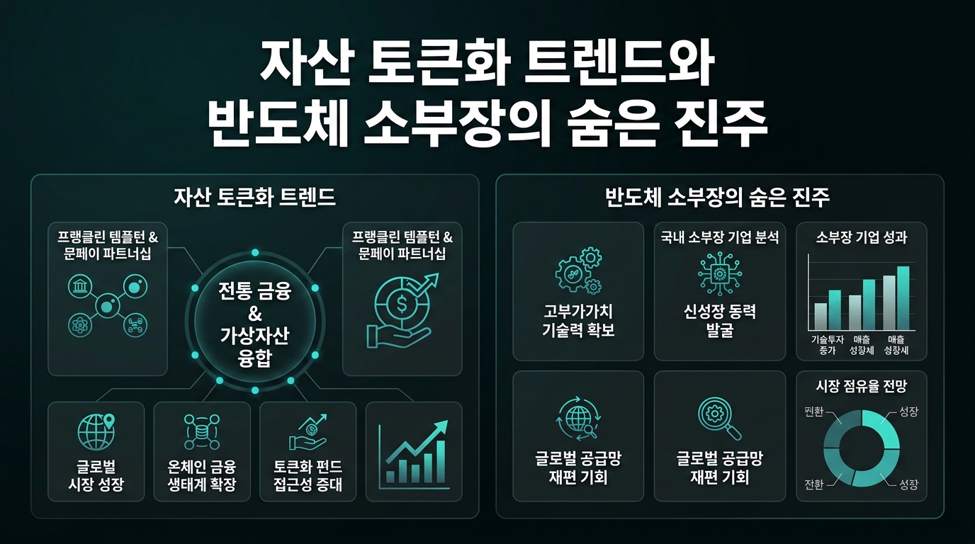 자산 토큰화 트렌드와 반도체 소부장의 숨은 진주
