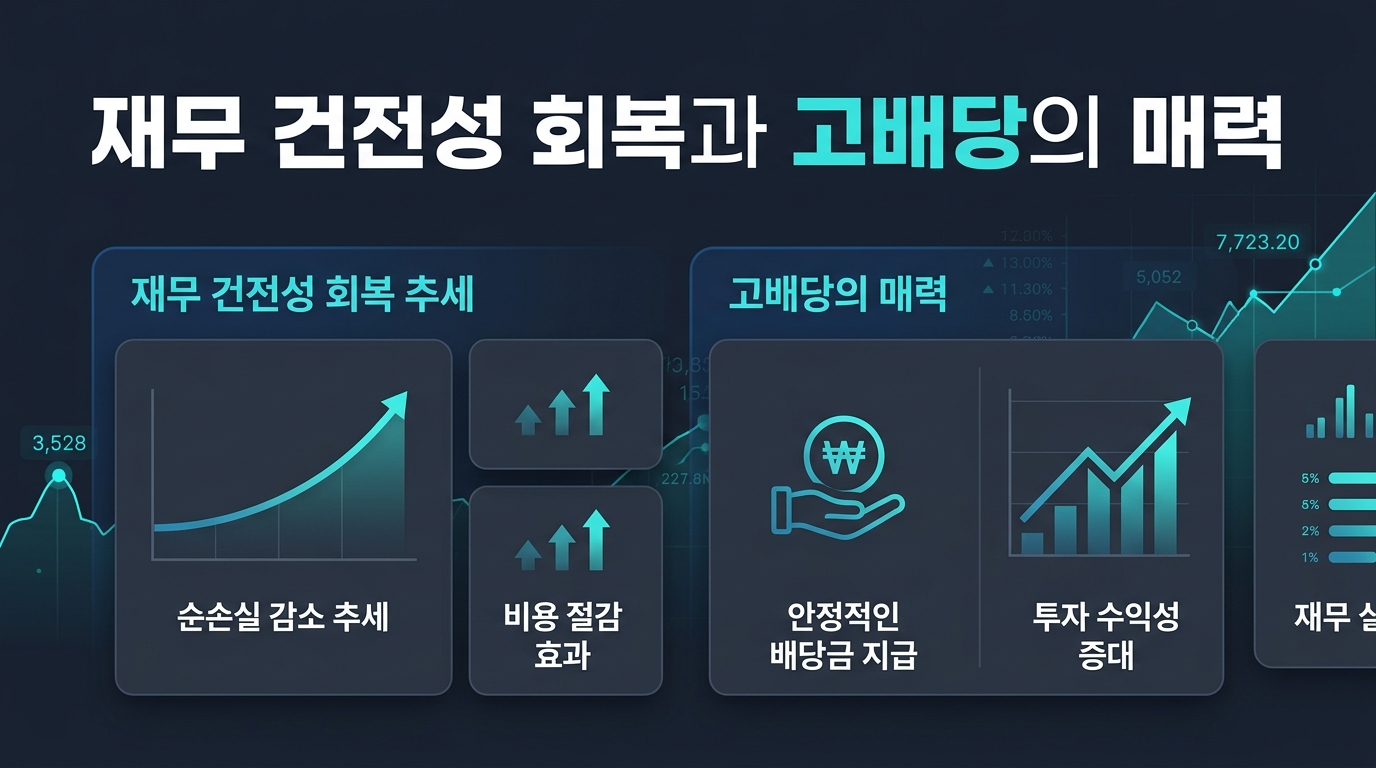 재무 건전성 회복과 고배당의 매력