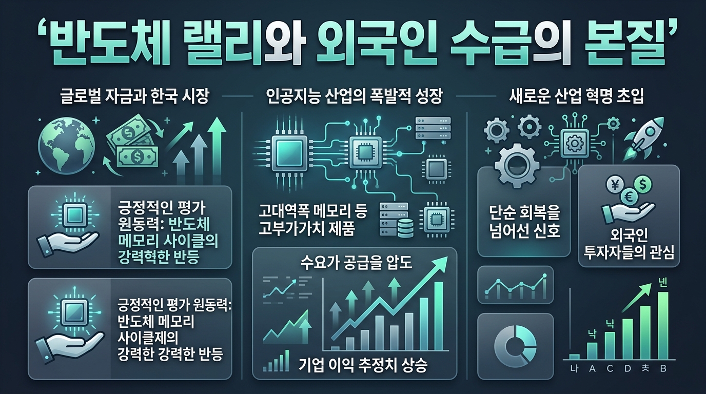 반도체 랠리와 외국인 수급의 본질